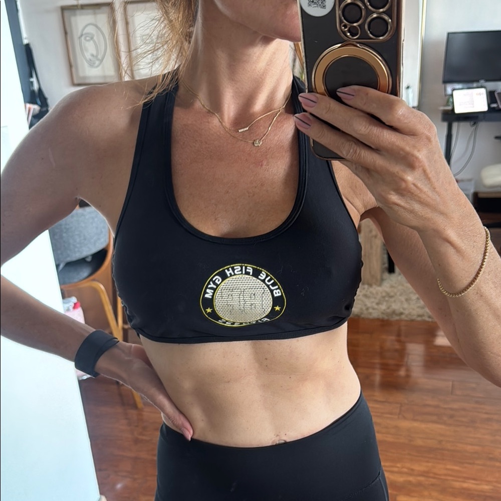 Black Sports Bra